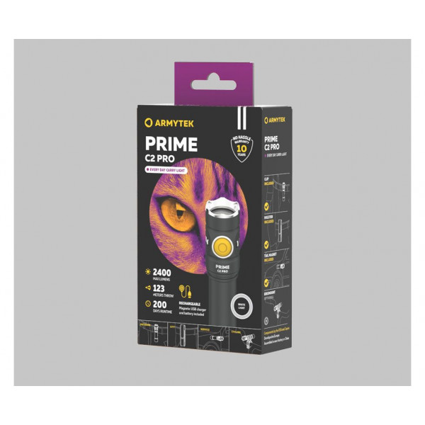 Armytek Prime C2 Pro Magnet USB (белый свет)