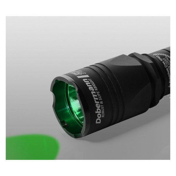 Тактический фонарь Armytek Dobermann (зеленый свет)