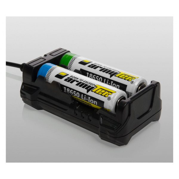 Armytek Handy C2 Pro — 2-канальное зарядное устройство  