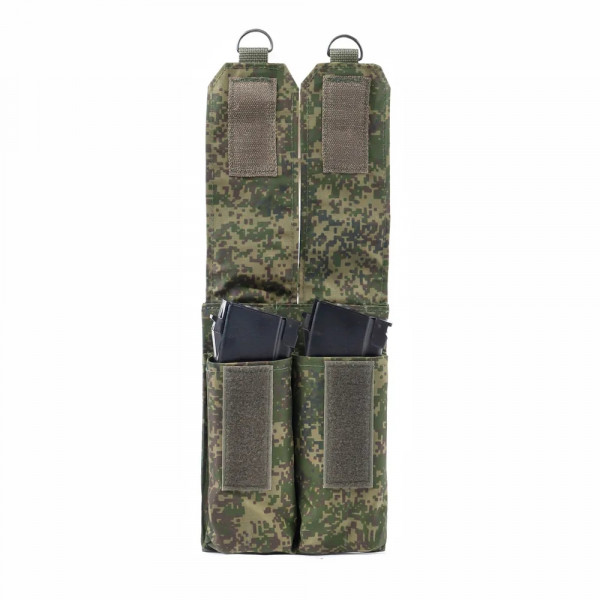 Тактический подсумок на 2 магазина АК (закрытый, горизонтальный)
