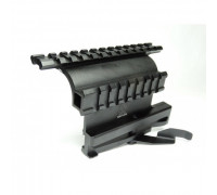 Leapers UTG MNT-973 — кронштейн боковой с 2-мя планками Weaver на Тигр, Сайгу